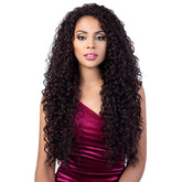 Motown Tress Quick n Easy Synthetic Hair Half Wig - QE CHLOE